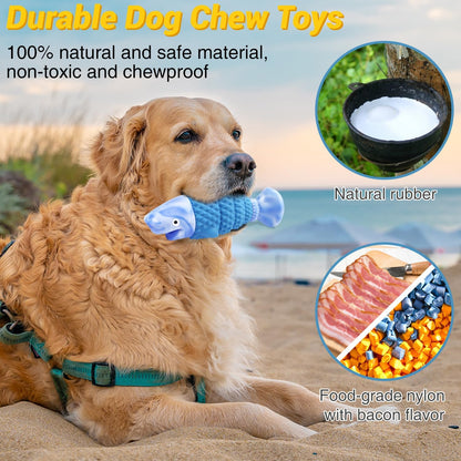 WinTour Indestructible Dog Toys for Aggressive Chewers, Large Breed